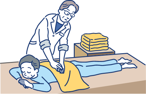 接骨院・整骨院で施術を受けるとき 画像